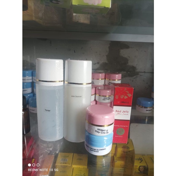 WDC FARMA ORIGINAL GLOWING EKSPRES PAKET 5IN1