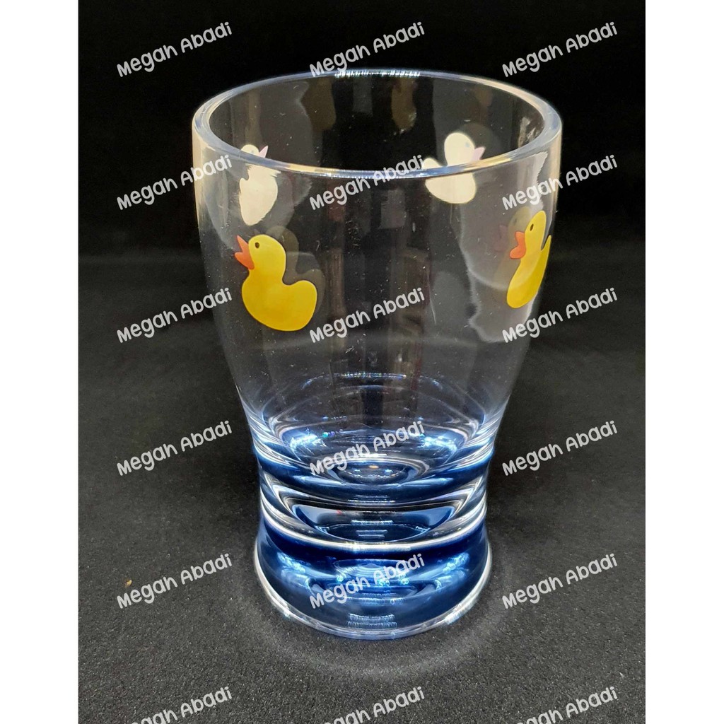 Gelas Akrilik Bebek / Gelas Plastik / Gelas Teh / Gelas Cafe ( bebek )
