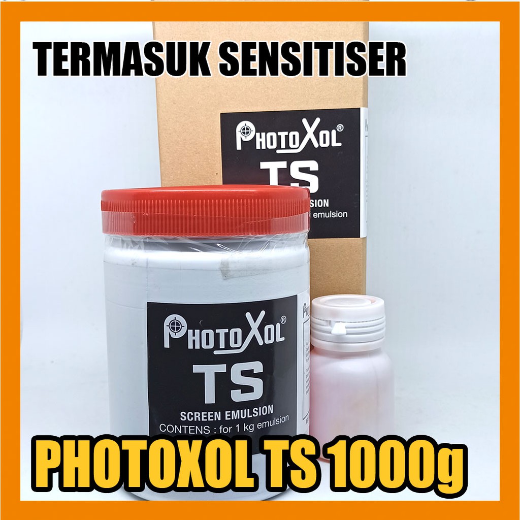 Obat Afdruk Screen Emulsion Photoxol TS kemasan 1000g