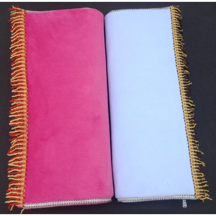 Sajadah busa tebal 1 cm empuk polos putih