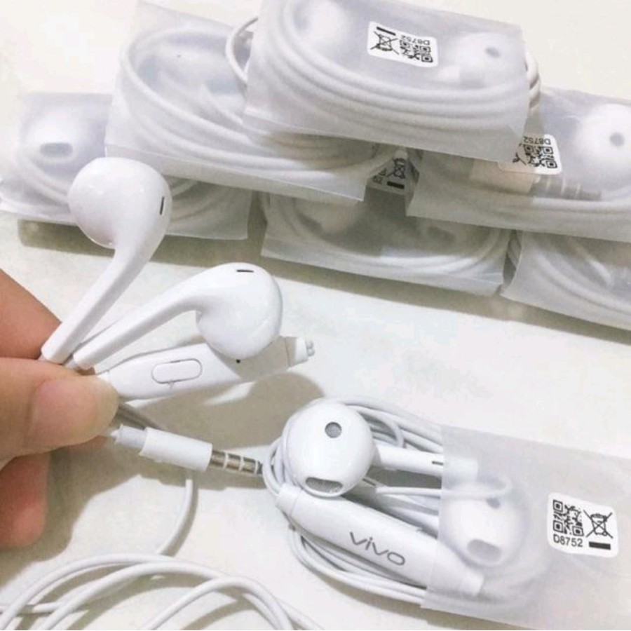 Headset - Handsfree - Earphone VIVO Original Cabutan