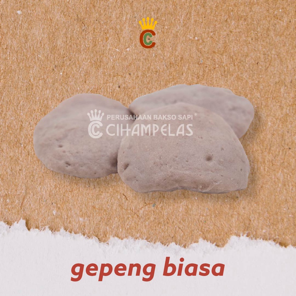 

Cihampelas - Bakso Gepeng Biasa - Bakso Halus