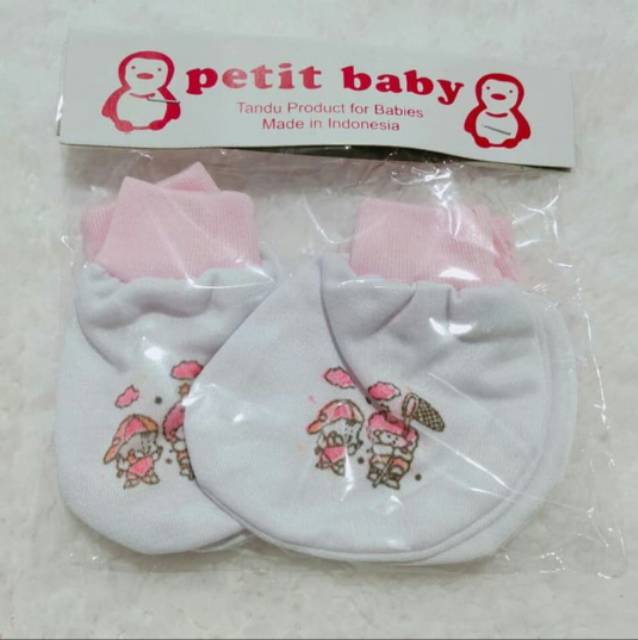 PETIT baby 1 set_Sarung tangan kaki bayi / STK BAYI / SARUNG TANGAN BAYI MURAH / STK  MURAH