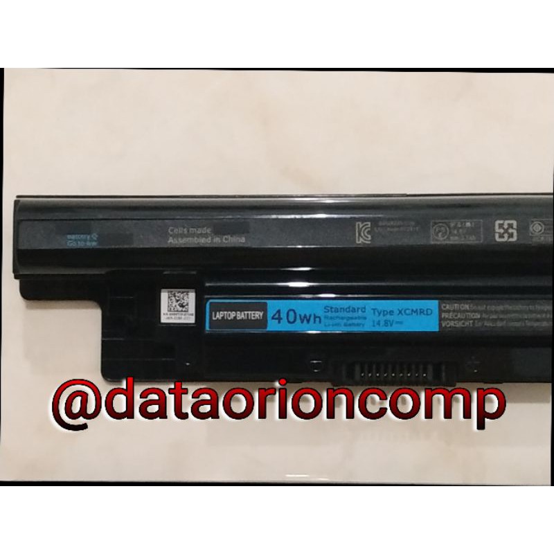 Baterai Battery  DELL Inspiron 14R 15R 3421 3437 3442 3443 3521 3531 3537 5421 5473 XCMRD 40Wh