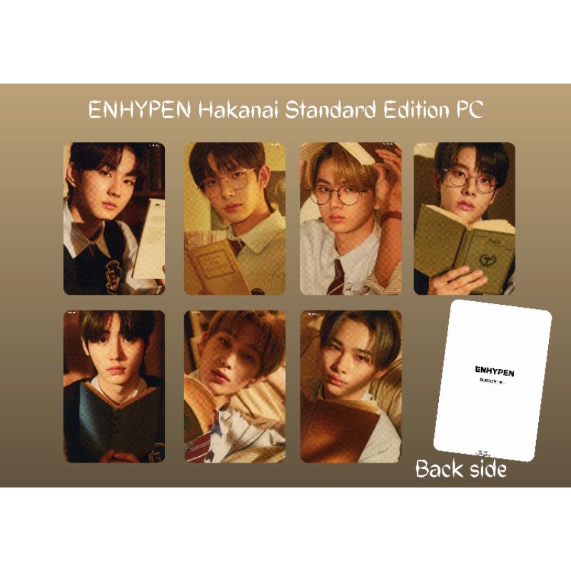 Enhypen Hakanai Standard edition Pc / Photocard unofficial