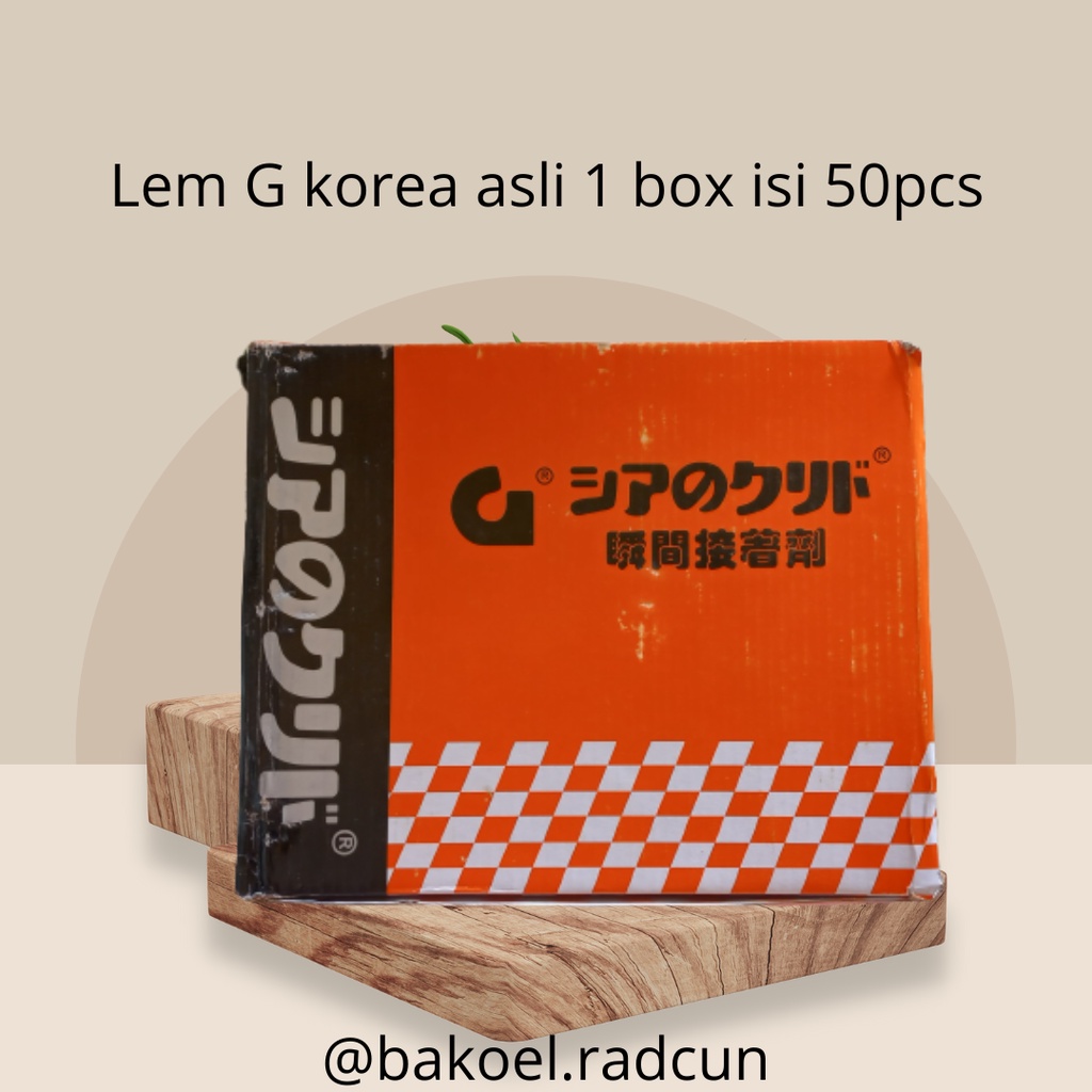 

LEM KOREA G ASLI 1 DUS ISI 50 PCS