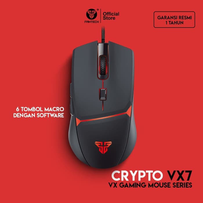 Fantech CRYPTO VX7 Gaming Mouse Macro