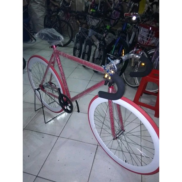 SEPEDA FIXIE STANG BALAP