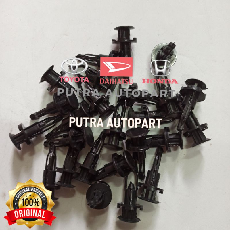 kancing / klip bemper innova fortuner hilux altis harga satuan