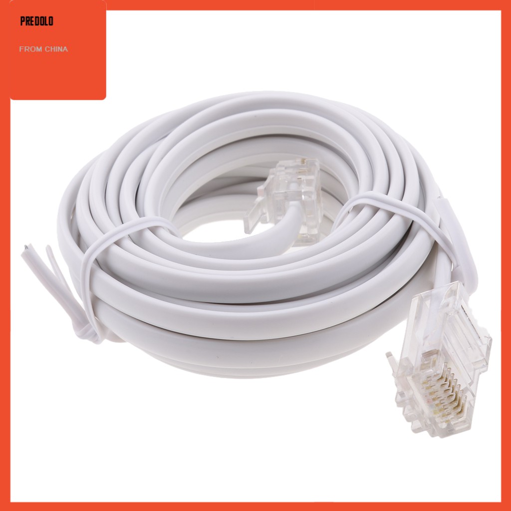 Rj11 Ke Rj45 Modem Kabel Penghubung Router Ke Soket Adsl Filtered Rj45 Warna Putih