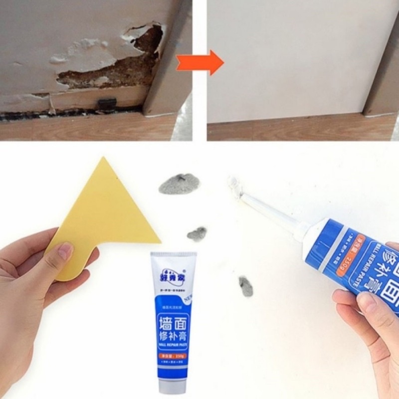 wall repair pasta dempul water proof / penambal dinding anti air