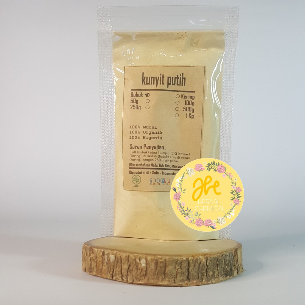 

Kunyit Putih Bubuk 100% Murni Tanpa Campuran 500 gr