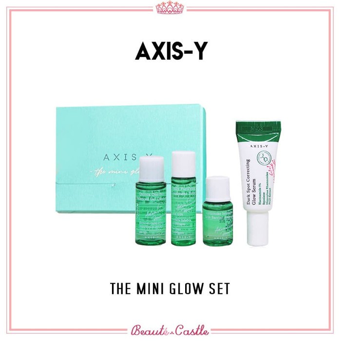 AXIS-Y / AXIS Y The Mini Glow Set / Serum Wajah / Paket Perawatan