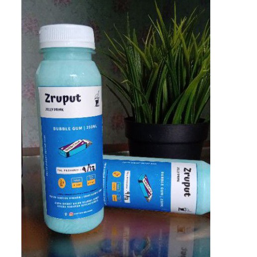 

Minuman Jelly Drink - Zruput Jelly Drink Bubblegum