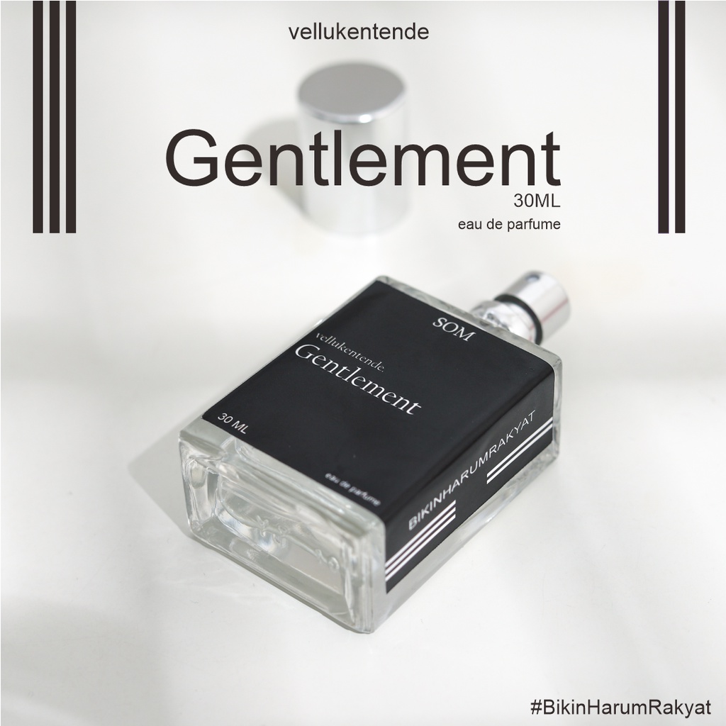 Parfum  Pria Terbaik Tahan Lama 24Jam / Parfum Pria Aroma Gentlemen By SomParfume / Parfum Pria Orig