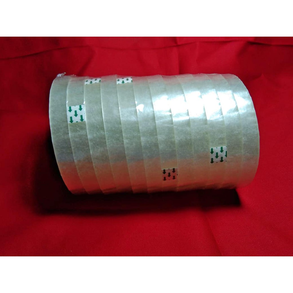

Glotape Cellotape 1/2" x 70Y Transparant ( 3 Roll - 3 Pcs )
