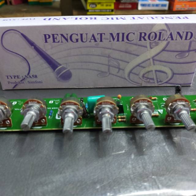 Penguat mic roland