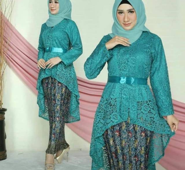 PRODUK ORIGINAL KEBAYA AURORA BRUKAT/KEBAYA PESTA/KEBAYA KEKINIAN