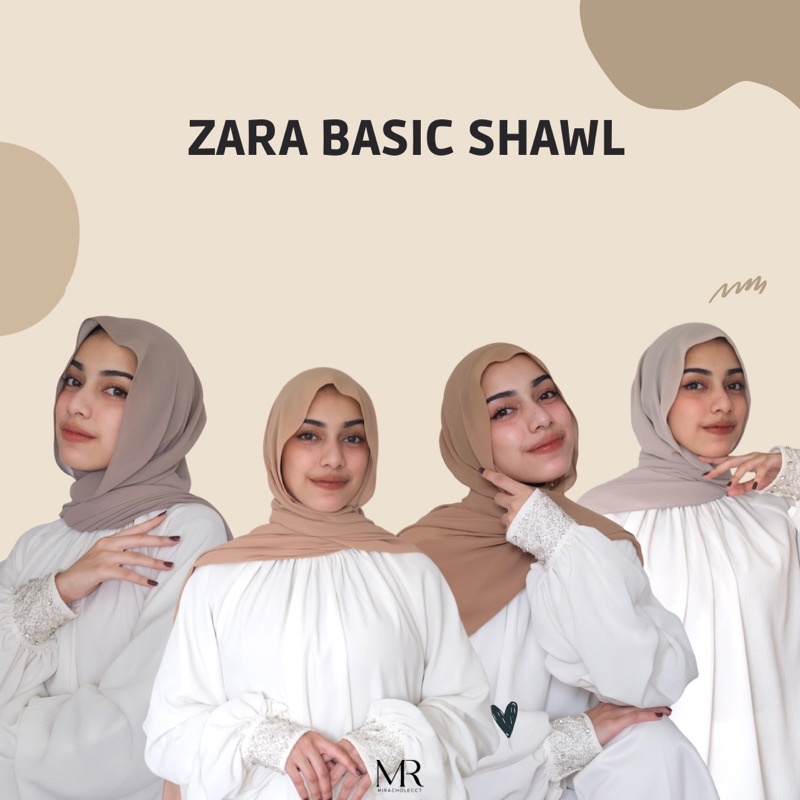 BESTSELLER ZARA BASIC SHAWL PART 3