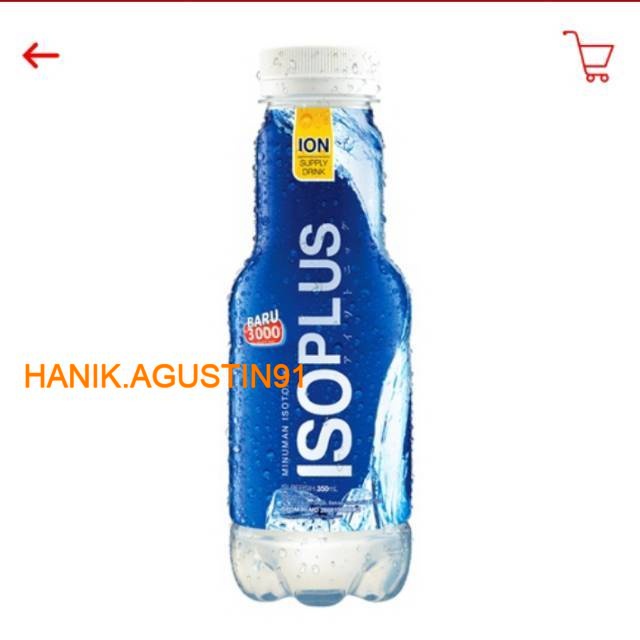 

ISOPLUS MINUMAN ISOTONIK 350ML