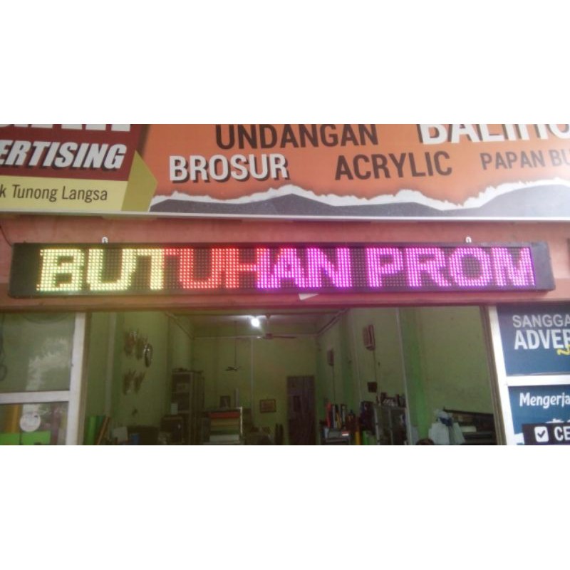 Running text wifi RGB