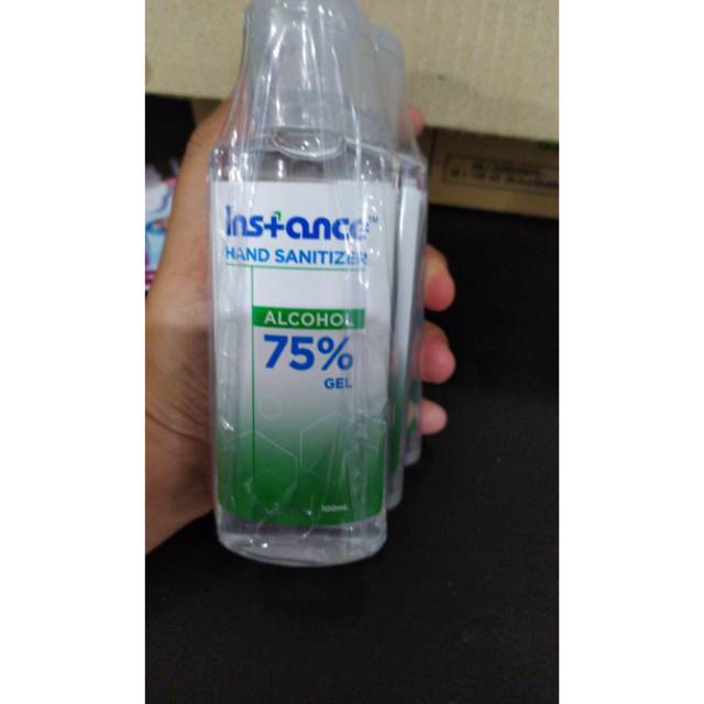 Instance hand sanitizer