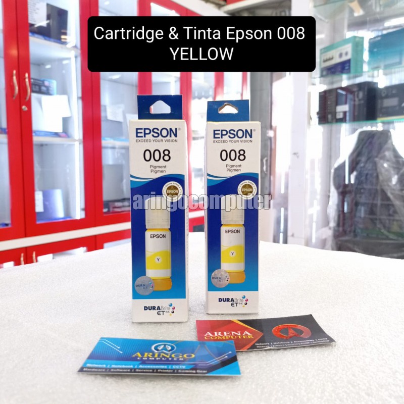 Cartridge &amp; Tinta Epson 008 YELLOW