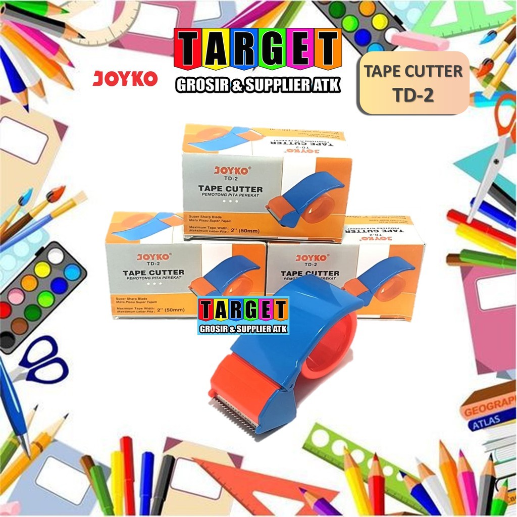 

TAPE CUTTER/ TAPE DISPENSER / PEMOTONG PITA PEREKAT JOYKO TD-2