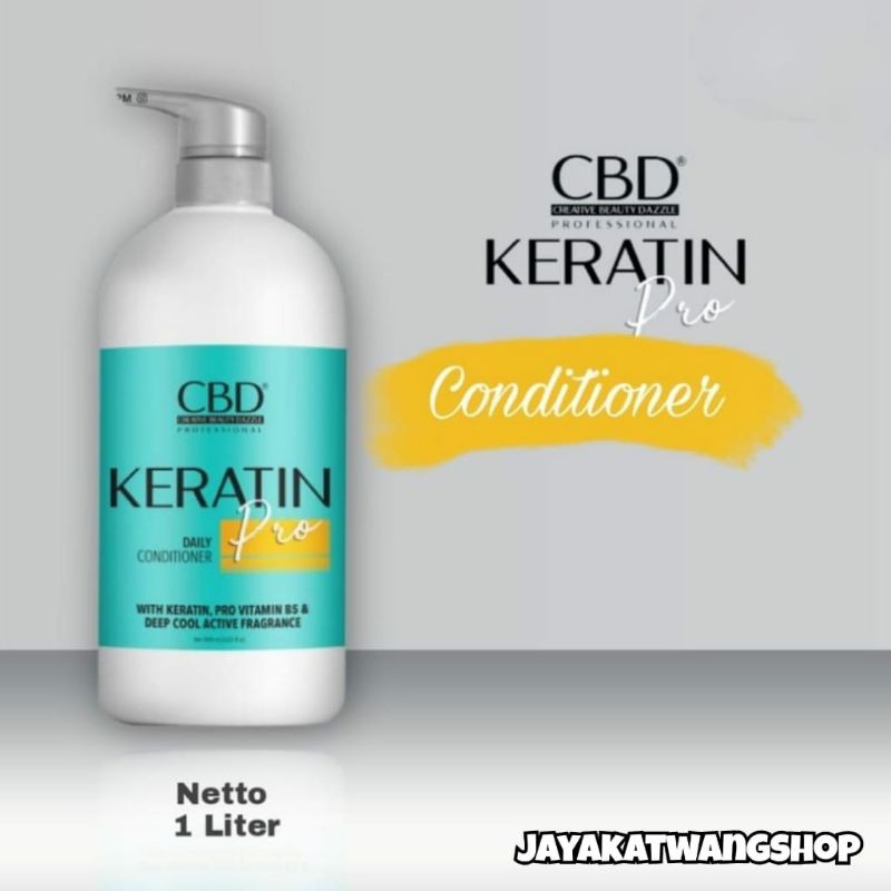 CBD Professional KERATIN PRO Daily CONDITIONER 1000mL &amp; 250mL - Kondisioner Keratin