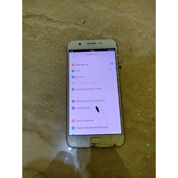 Oppo F1s Ram 3/32 minus lcd mesin utuh segel no pola