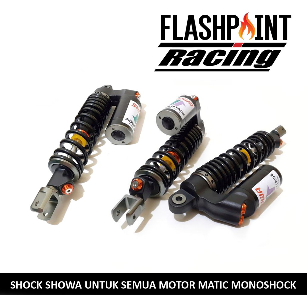 SHOCKBREAKER TABUNG SHOWA UNTUK SEMUA MATIC 125 150 FI MIO BEAT VARIO SCOOPY SPACY SHOCK BREAKER