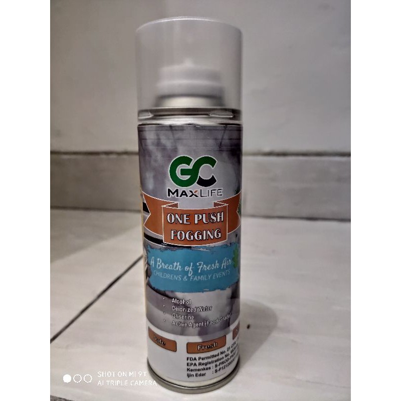 GC Max Life One Push Fogging
