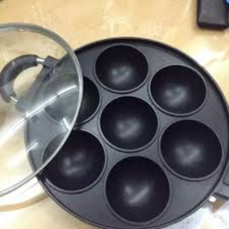 CETAKAN KUE APEM 7 LUBANG CEKUNG HAPPYCALL