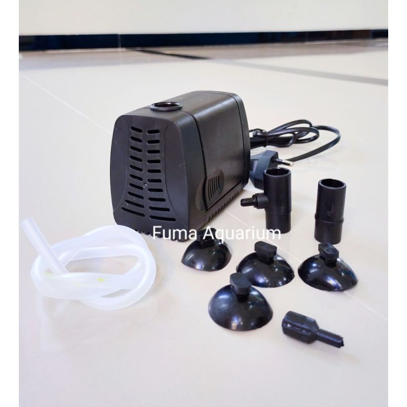 Pompa Celup Aqura ASP-103A Mesin Filter Kolam Aquarium Hidroponik Low Watt Aquaponik Submersible Pump Power Head