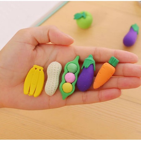 

PENGHAPUS MOTIF sayur / penghpaus motif hewan zipper set (1 PACK ISI 4 PCS)