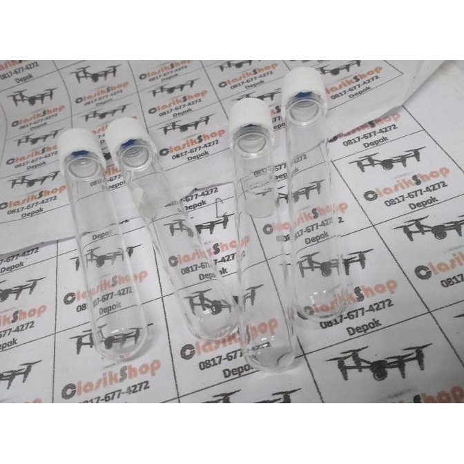 TABUNG REAKSI BOTOL HACH TUTUP ULIR ALAT LABORATORIUM TUBE 10ML HACH