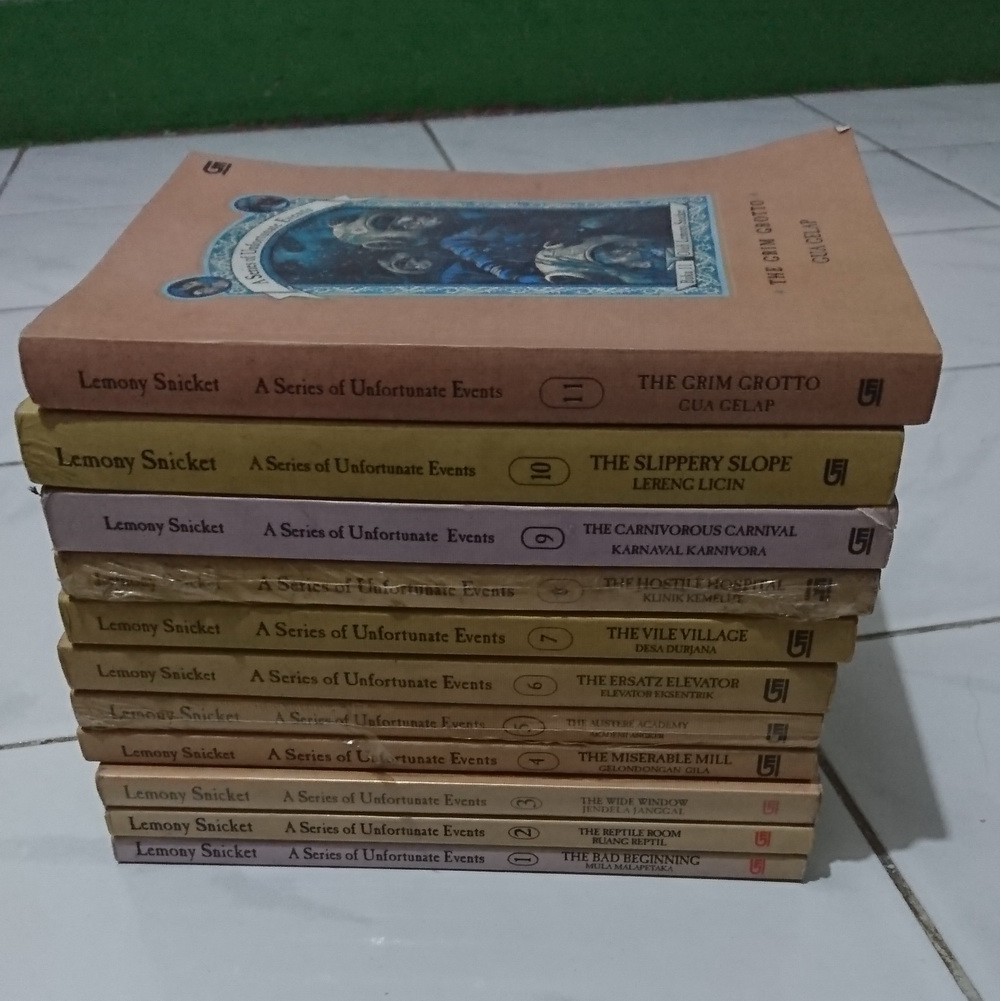 A series of unfortunate Events 1-11