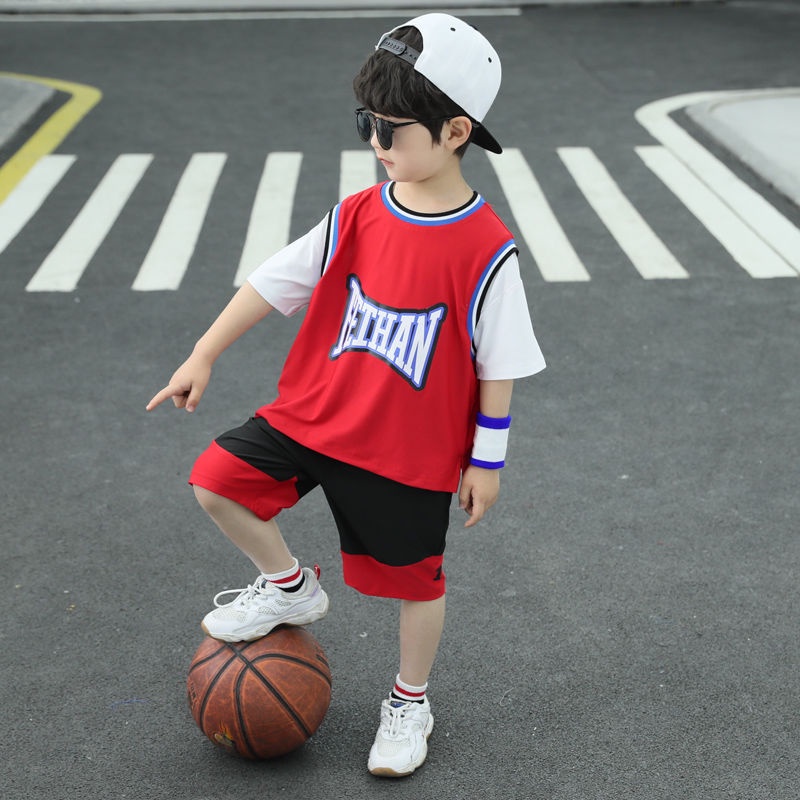 Setelan Anak Laki-laki Fethan Baju Anak Import Baju Olahraga Anak Ukuran 120-160 Usia 4-10 Thn