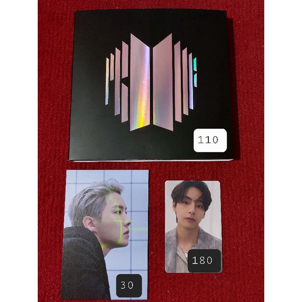 ALBUM PROOF COMPACT EDITION BTS UNSEALED + JHOPE POSTCARD