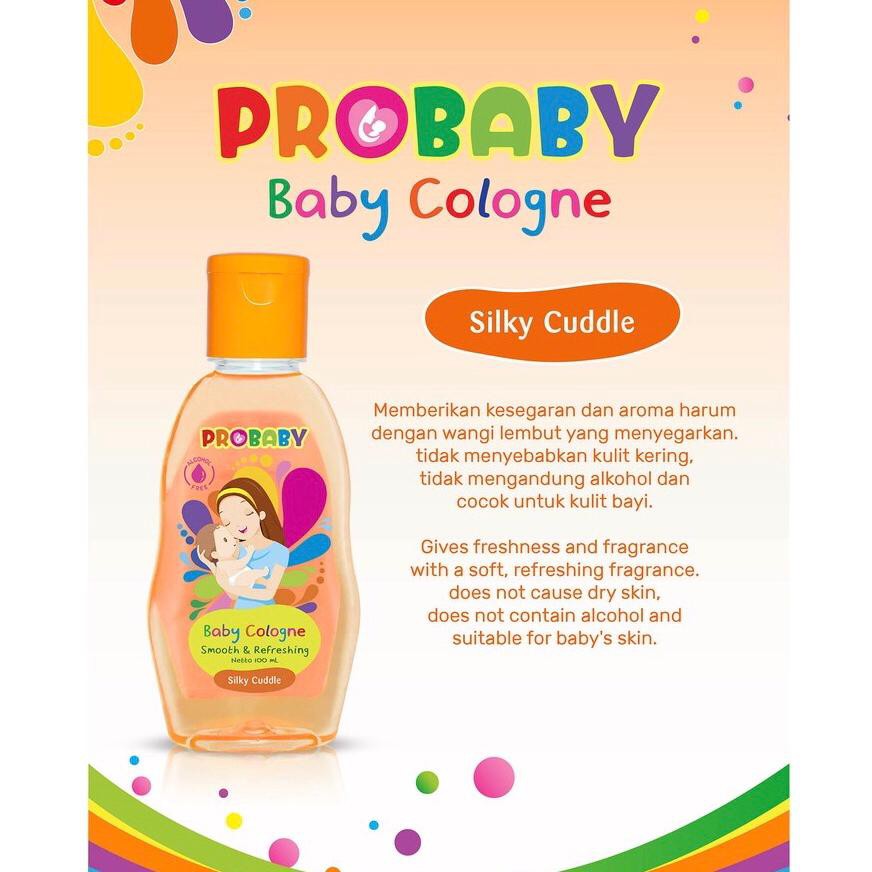 PROBABY COLOGNE 100ML - parfum bayi non alkohol / minyak wangi bayi / ph balance / wangi floral / natural / harum / johnson's / zwitsal / perawatan bayi / sweet floral / pigeon