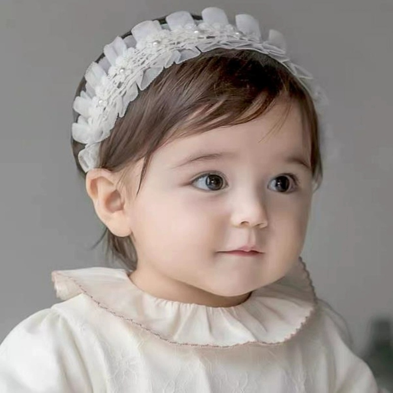 Bandana Baby Korea Style / Aksesoris Rambut Bayi Anak Perempuan Karet Foem Lembut Lucu Pita Bando Mainan Murah