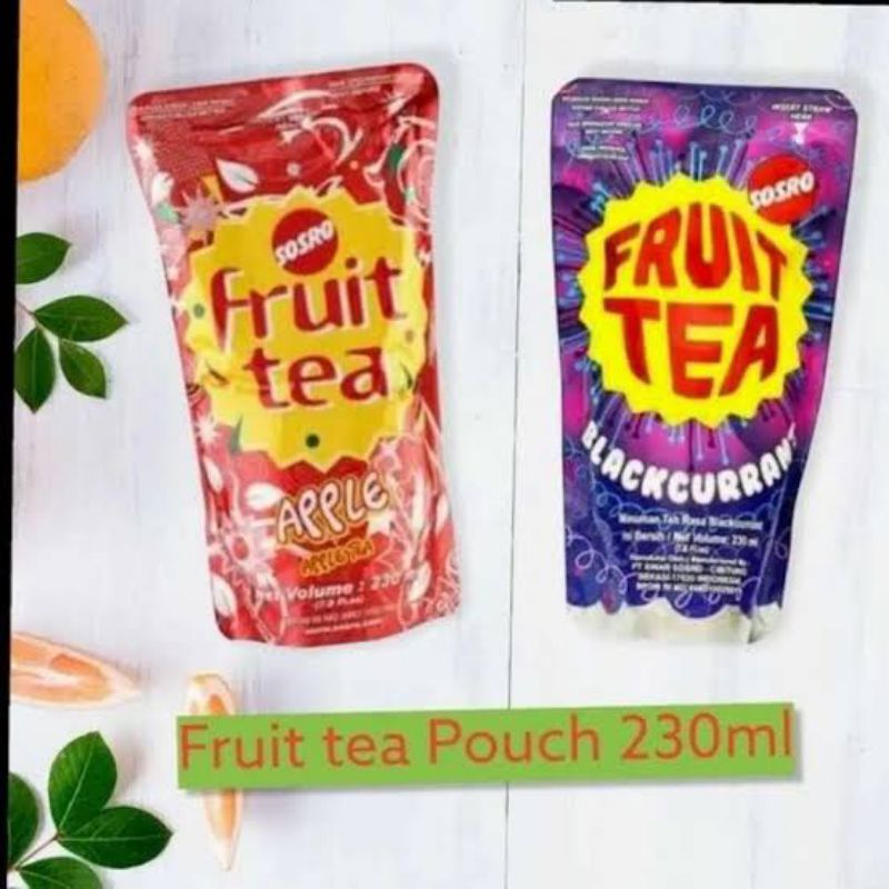 

Fruit tea 4 biji pouch 230 ml