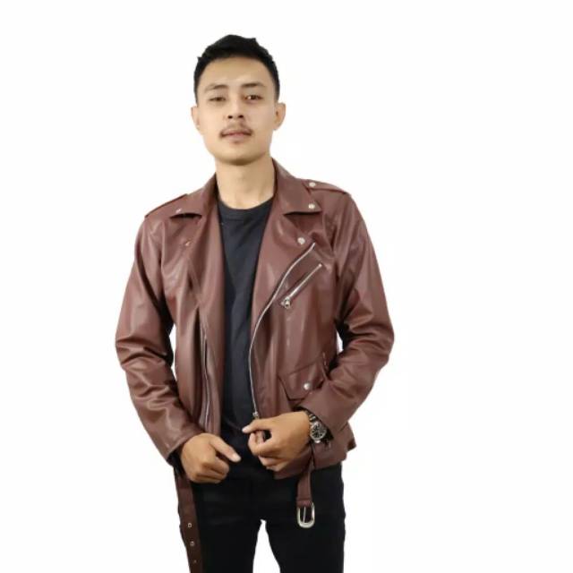 Jaket fashion pria staiyle bicker motor