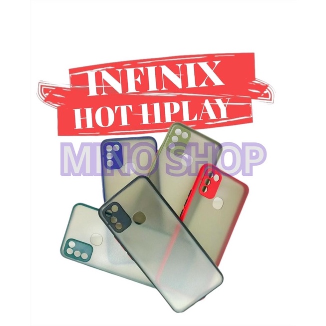 SOFTCASE INFINIX HOT 11 PLAY - HARDCASE DOVE MYCHOICE + PC - AERO CASE