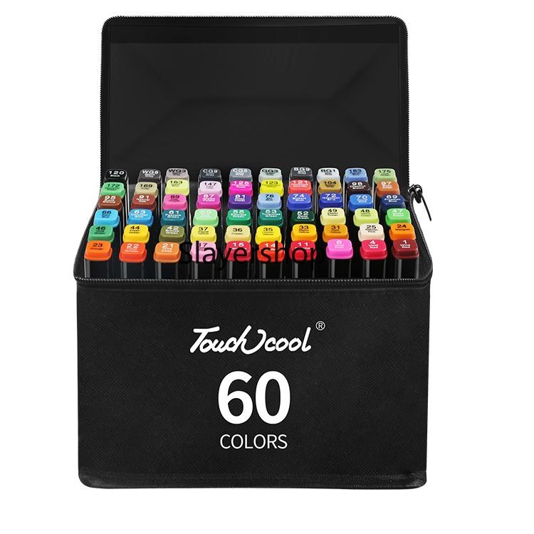 

Top Produk.. Touchcool 30/40/60/80 Warna Sketch Marker Pen Spidol Set Dual Side Copic Markers Dengan Kotak