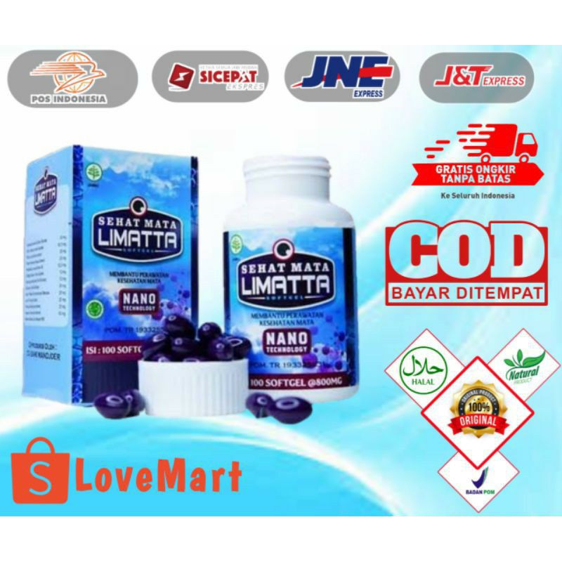 Sehat Mata LIMATTA Original Obat Mata Katarak Berkualitas Terbaik