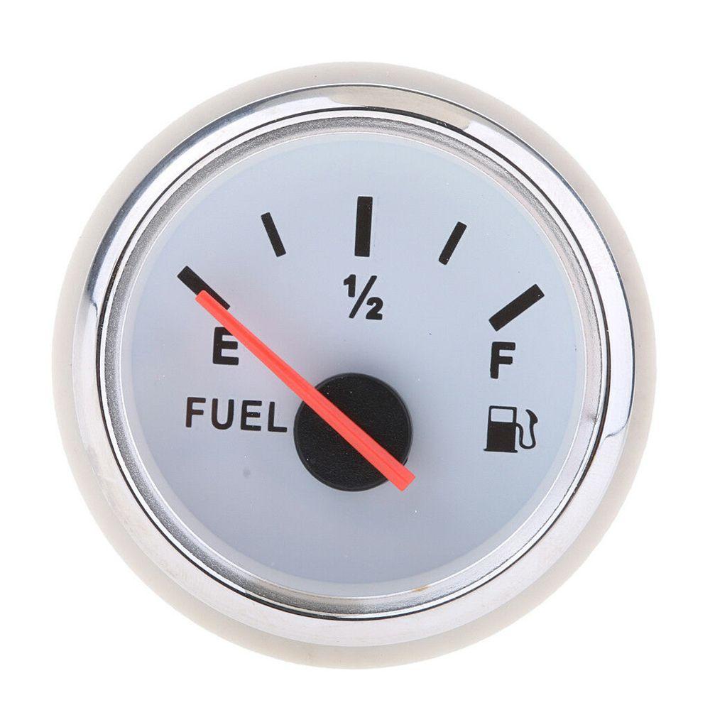 Top Fuel Level Gauge 52mm 9-32V Auto Yacht Backlight Mobil RV Marine