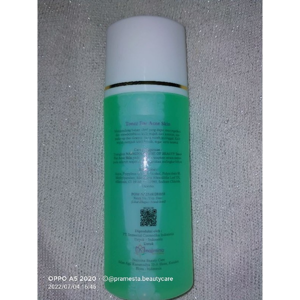 TONER ACNE NAJMINA ASLI KLINIK