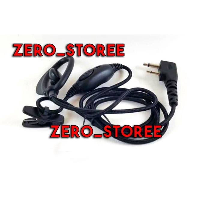 Handsfree V88 U88 Icom IC-V88 IC-U88 Headset Earmic HT Tali sepatu Earpiece V80 V86 V8 Hedset Earset Hetset