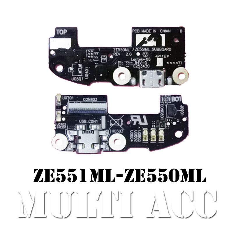 PAPAN CAS CHARGER KONEKTOR CONECTOR ASUS ZENFONE 2 5.5 ZE550ML ZE551ML ORIGINAL